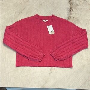 Nordstrom BP. Magenta Crew Neck Sweater